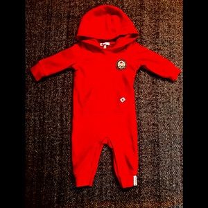 canadiana infant pram suit